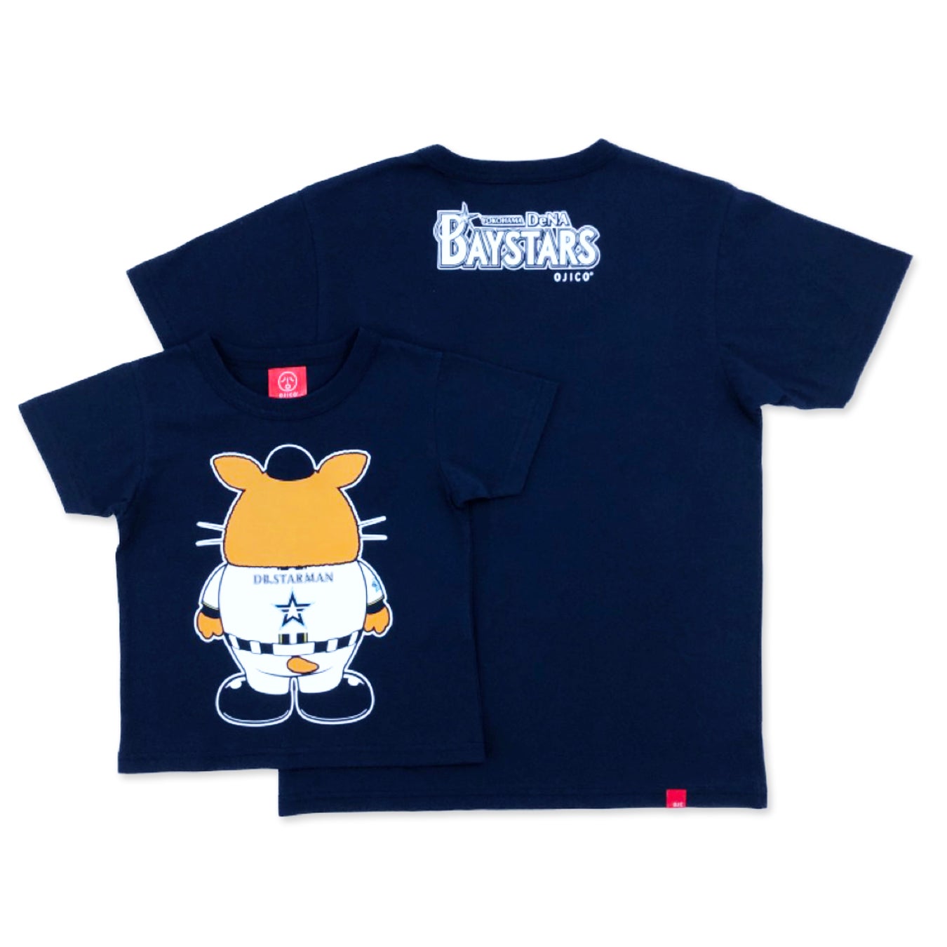 【横浜DeNAベイスターズ】とOJICOの半袖Tシャツが登場！第二弾はうしろ姿もかわいいDB.スターマン