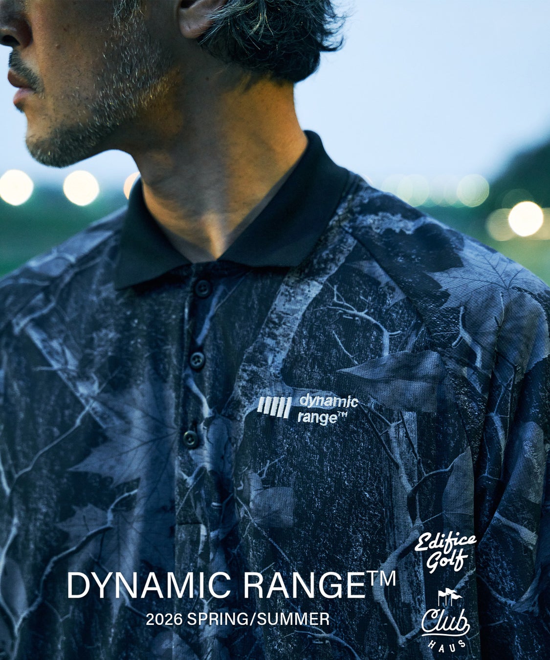 《CLUBHAUS × EDIFICE》ドライビングレンジでの着用を想定したコラボレーションライン『DYNAMIC RANGE™️』2026/SSコレクションがリリース