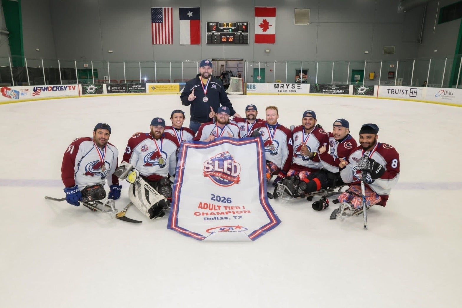 【パラアイスホッケー】伊藤樹選手が所属するコロラド・アバランチが全米1位に。「2026 Sled Hockey National Championship」にて優勝。