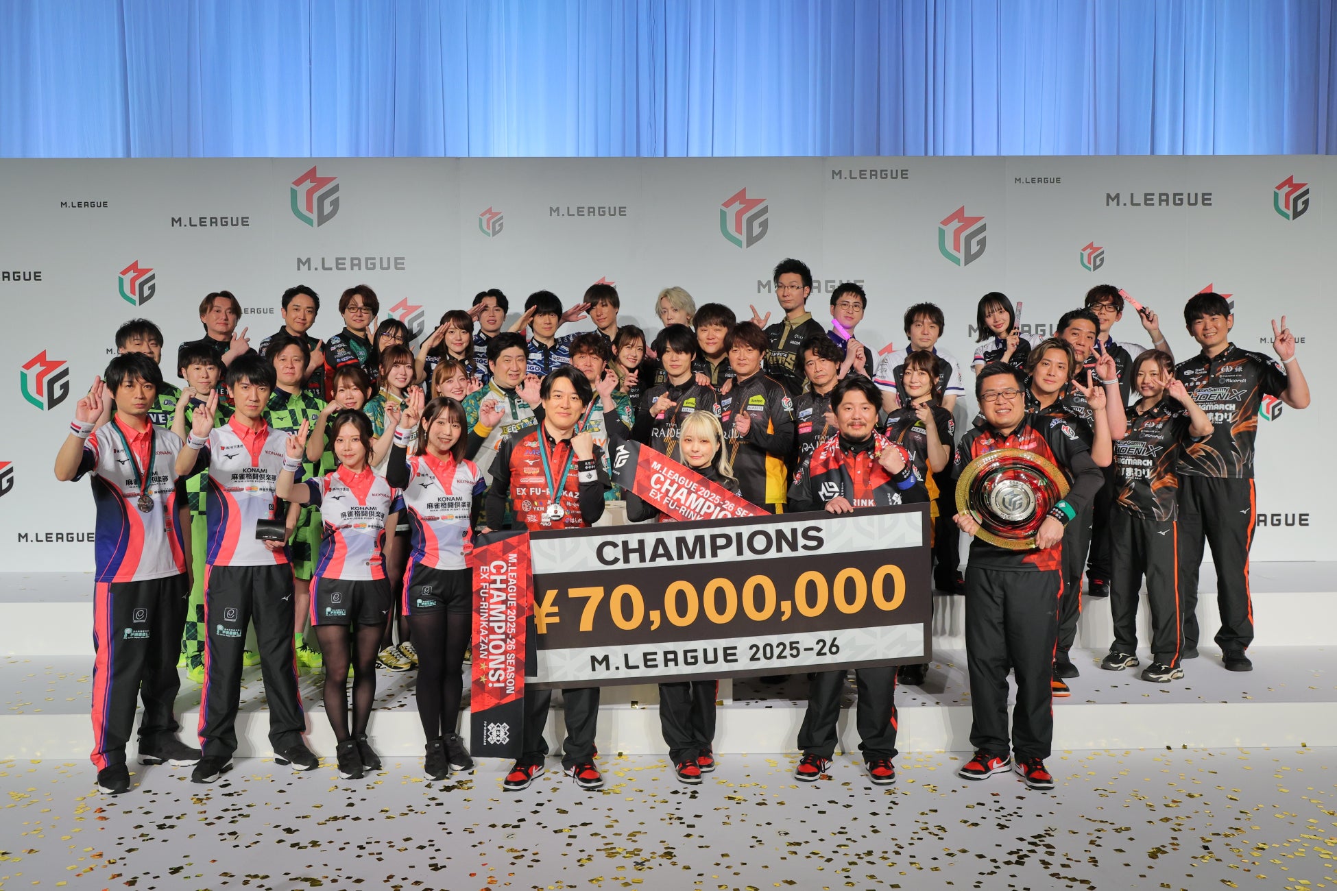 「ZOZOTOWN Mリーグ2025-26」ファイナルシリーズ　EX風林火山が2度目の優勝！