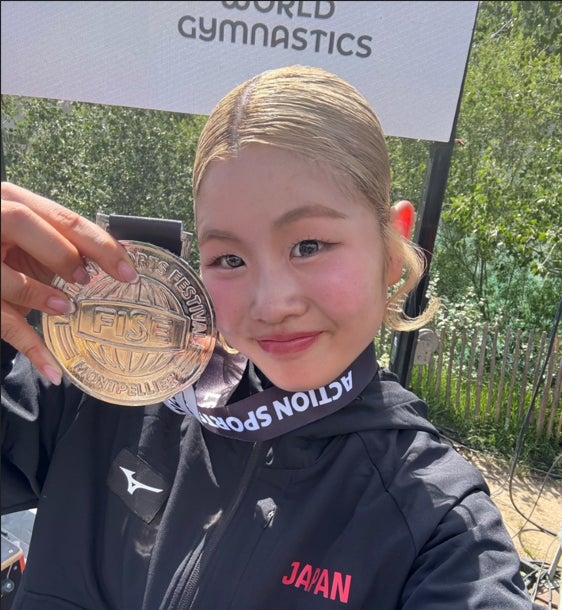 パルクールアスリート 永井音寧　FIG PARKOUR WORLD CUP 2026 MONTPELLIER 女子フリースタイル部門　準優勝