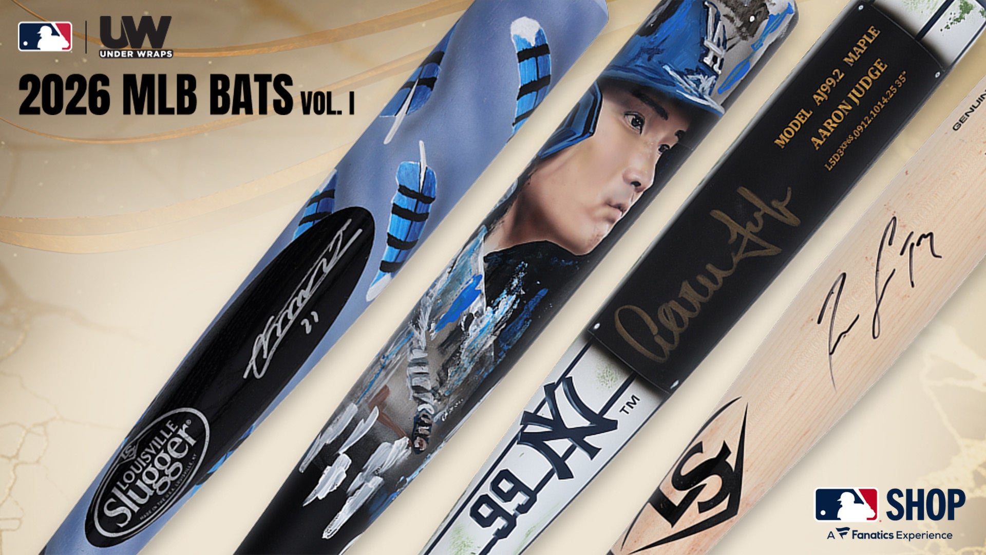 【限定32個】MLB公式直筆サイン入りバットミステリーBOXがMLB SHOPにて5月29日（金）より発売開始！