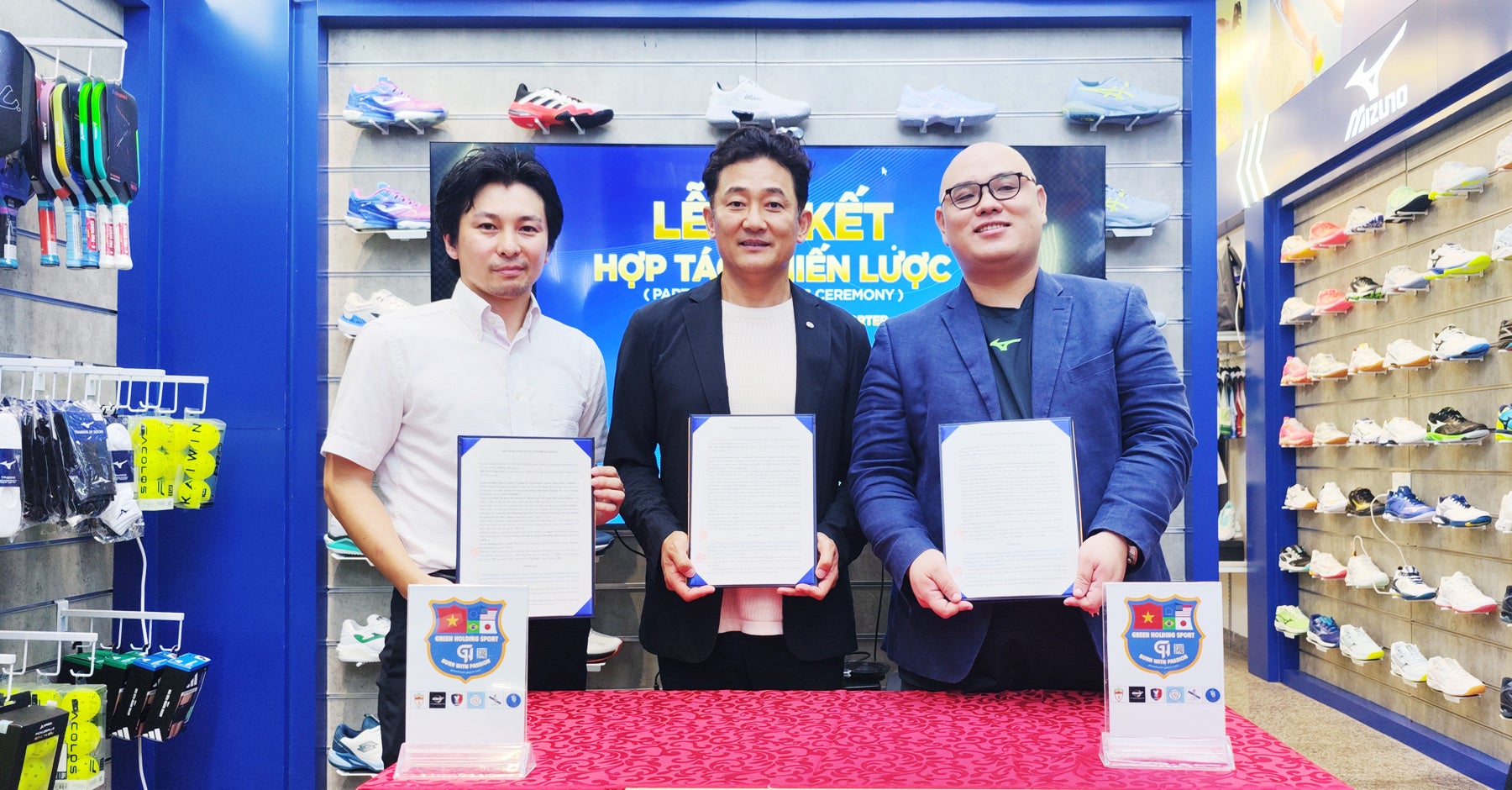 TBM、リグア、GREEN HOLDING SPORTの3社がベトナム市場における「Dr.Supporter」製品の展開に向けた覚書を締結