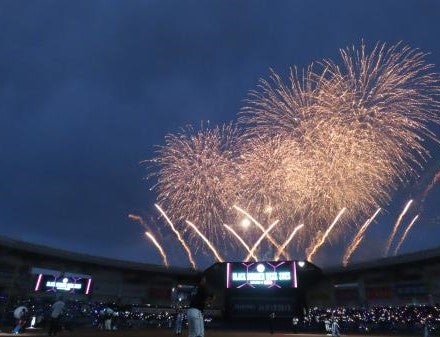 「第２５回 京成グループ花火ナイター」開催