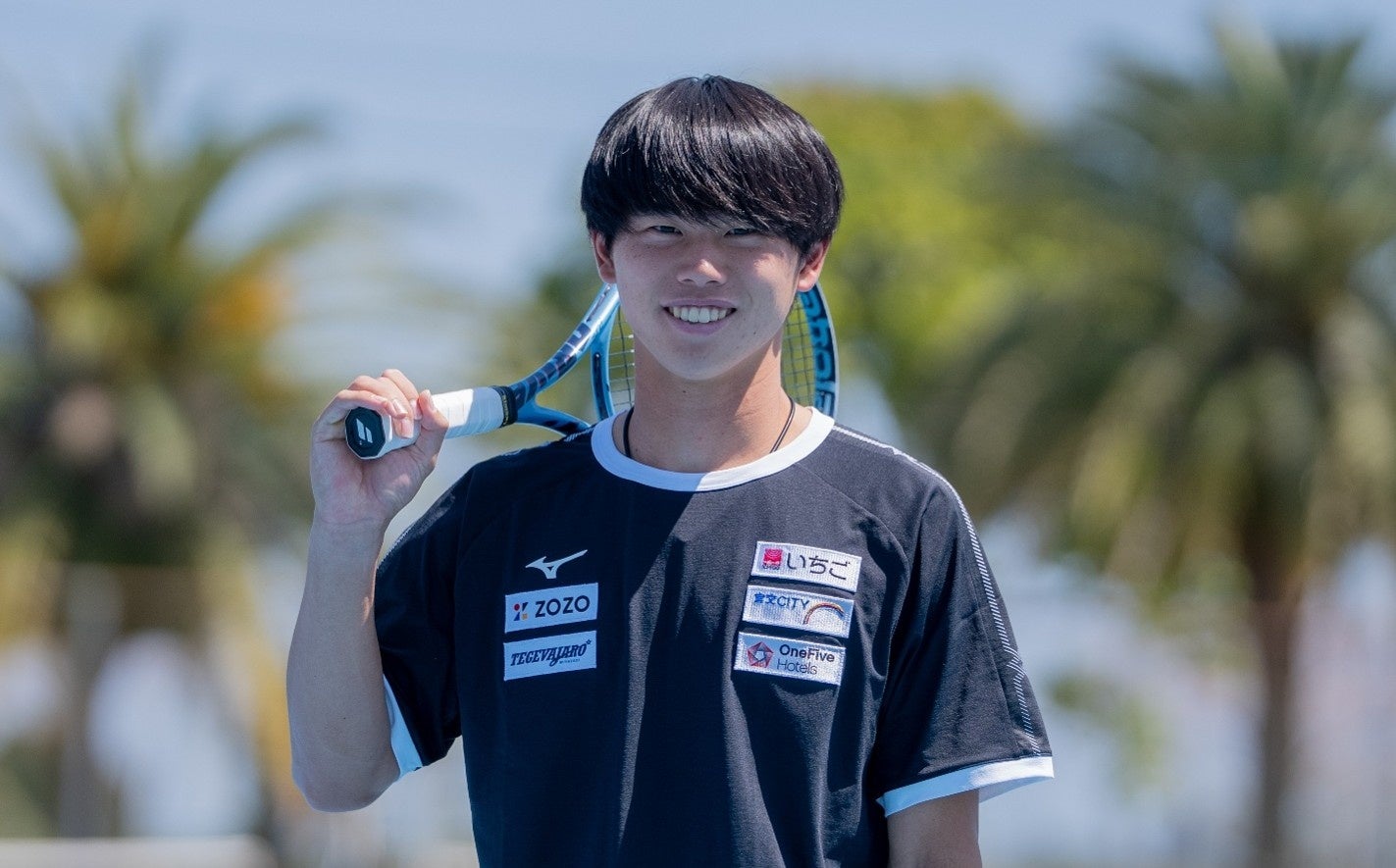 いちごテニス部 大岐優斗選手　来週開催 東京有明国際オープン2026に出場！