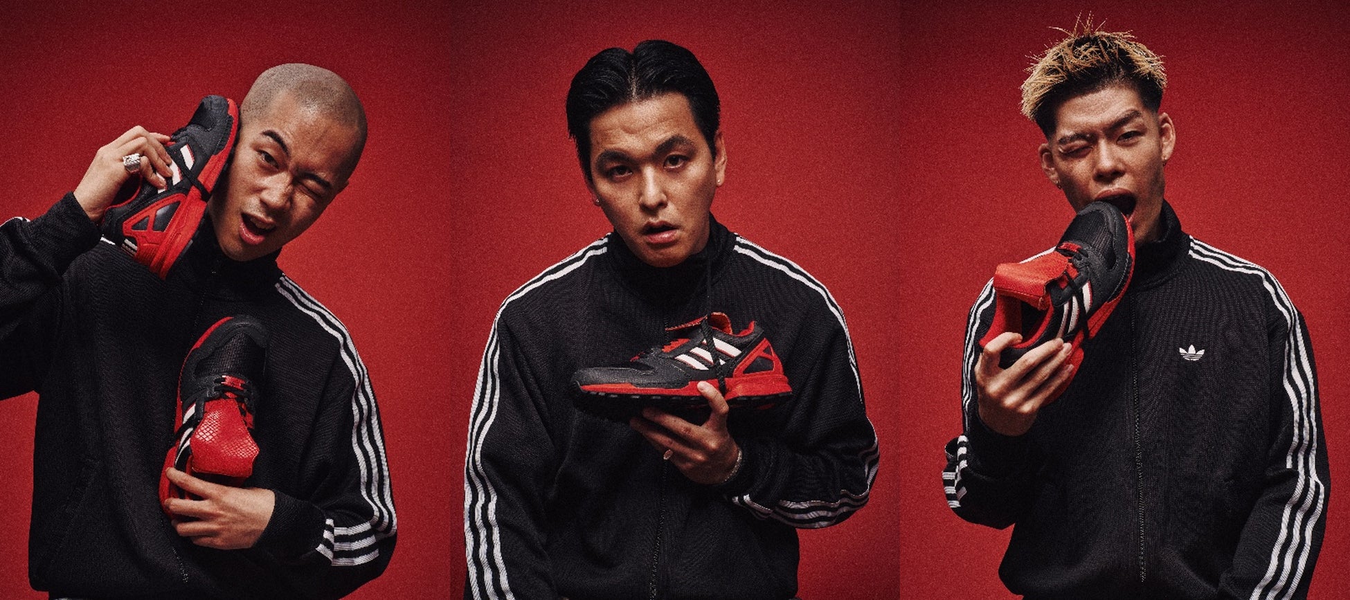 アバト専用 atmos」と「adidas Originals」の名作別注シリーズ”ZX 8000 G-SNK”の12