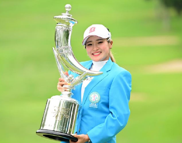 桑木志帆 ブリヂストンゴルフのギアで国内女子ツアー5勝目！