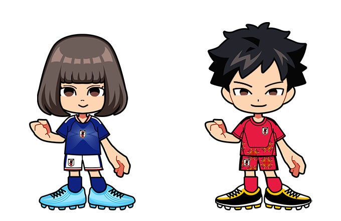 公益財団法人日本サッカー協会公認ゲーム「サッカー日本代表ヒーローズ」にて、日本代表ユニフォームのアバターを販売、さらにスペシャルくじキャンペーンを実施します。