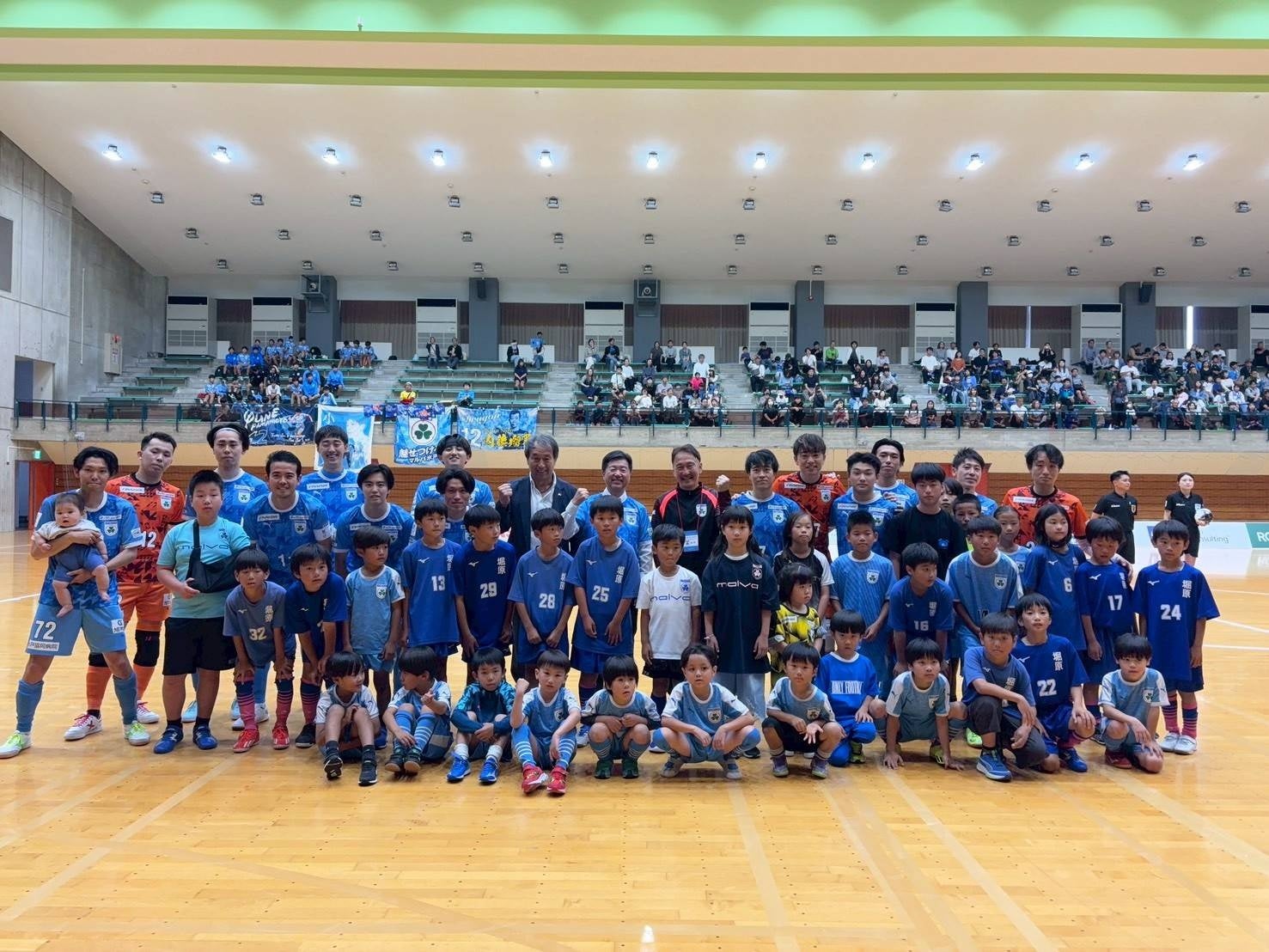 水戸市長・茨城県サッカー協会副会長が激励。マルバ水戸FCホーム開幕戦を開催、7月5日は『水戸市民デー』として710名無料招待