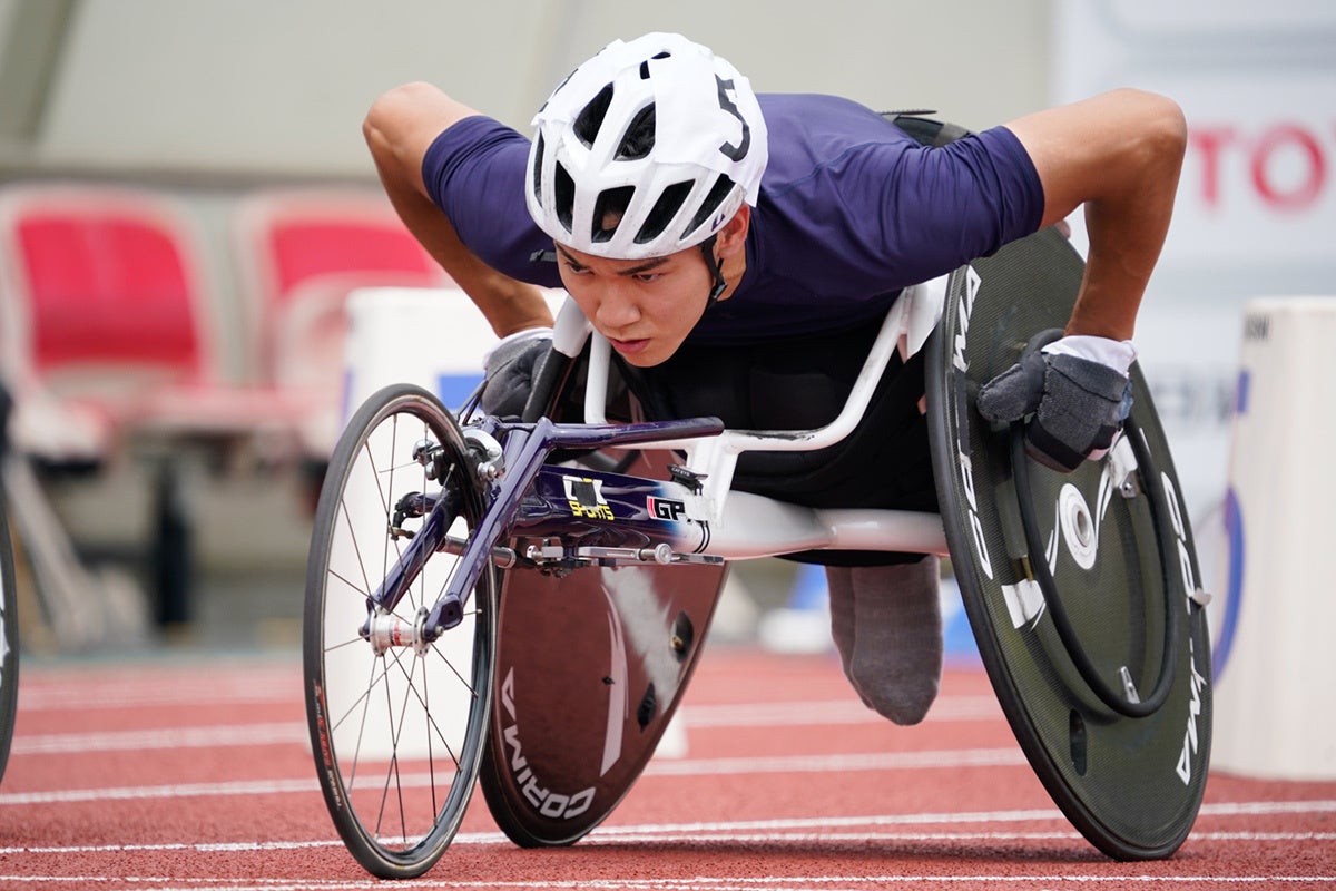 【パラ陸上・車いす陸上】山本拓海選手、「第37回日本パラ陸上競技選手権大会」にて、車いす男子400m優勝。