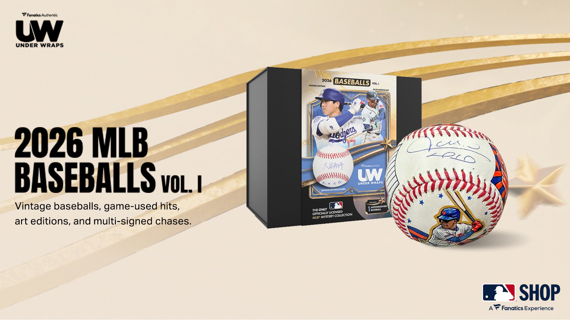 MLB公式直筆サイン入りボールミステリーBOXがMLB SHOPにて6月23日（火）より発売開始！