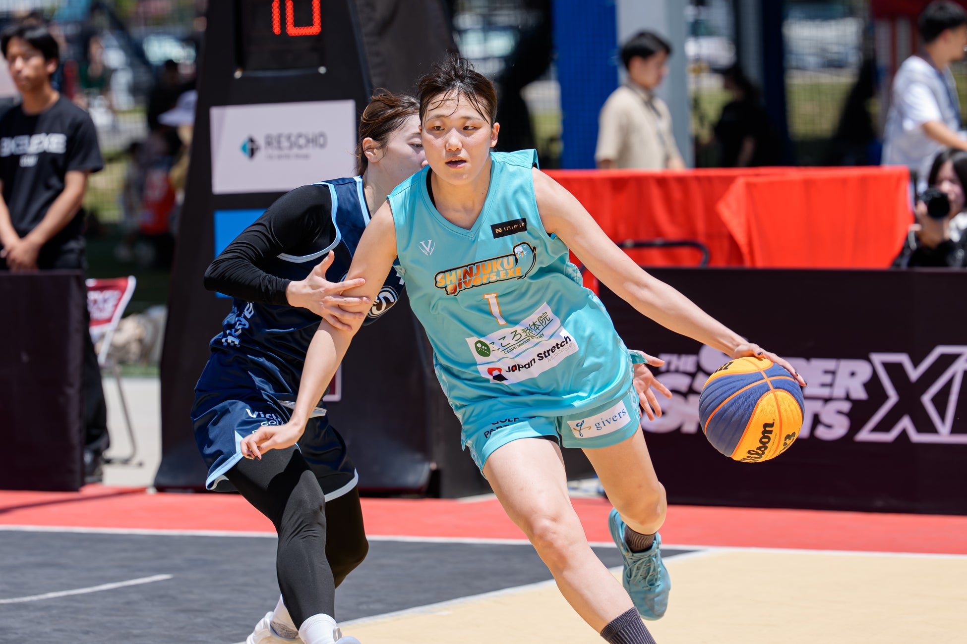 女子3人制バスケ「新宿givers」、3×3.EXE PREMIERで初の決勝トーナメント進出—山口遠征で大会4位