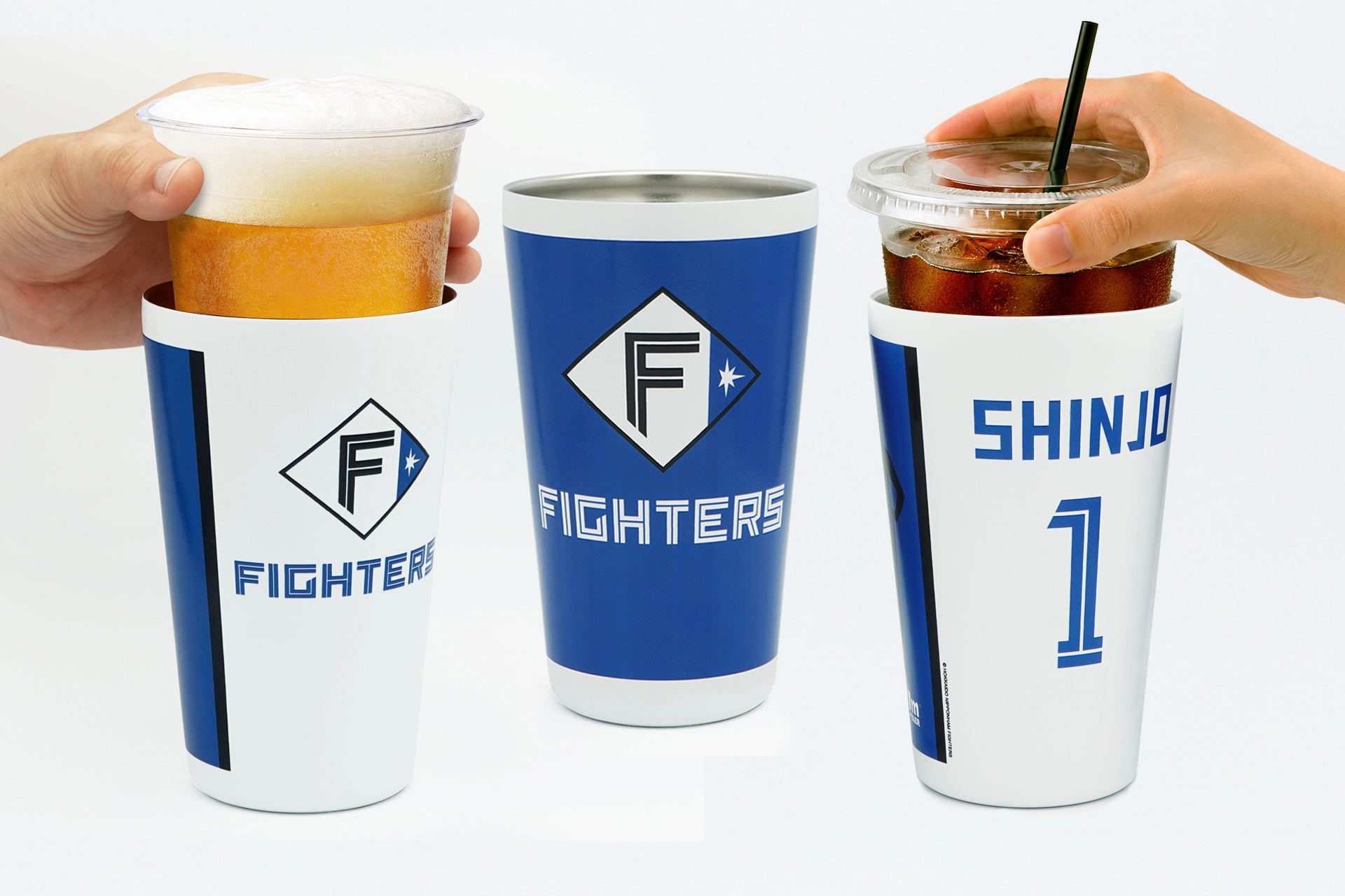 北海道日本ハムファイターズライセンス商品「スタタン™」発売　球場のプラカップがそのまま入る真空断熱タンブラー