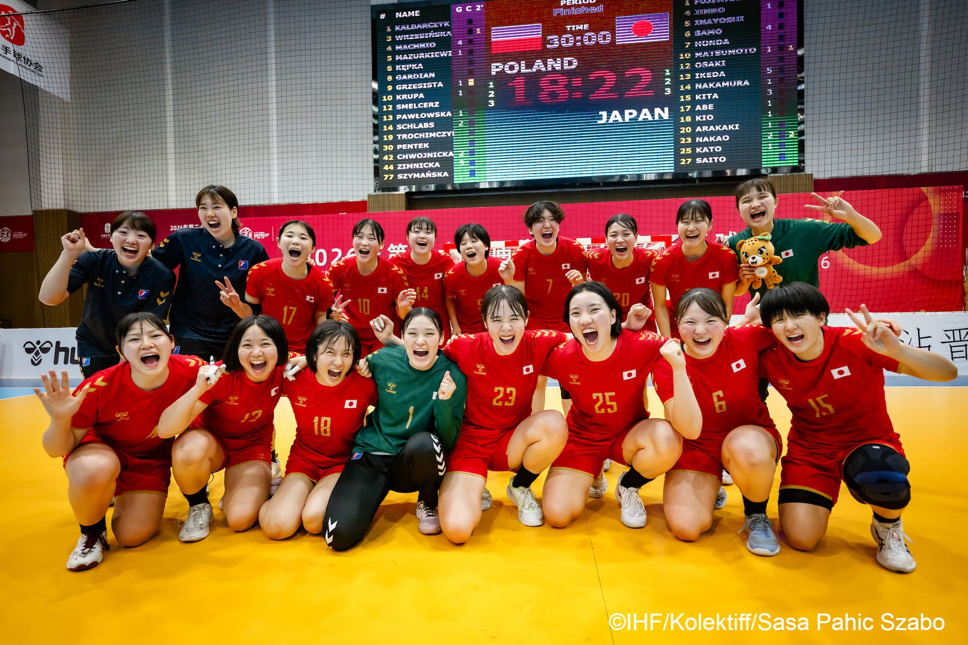 【ハンドボール女子ジュニア日本代表】第25回女子ジュニア世界選手権 メインラウンド第2戦 ベスト8進出決定！