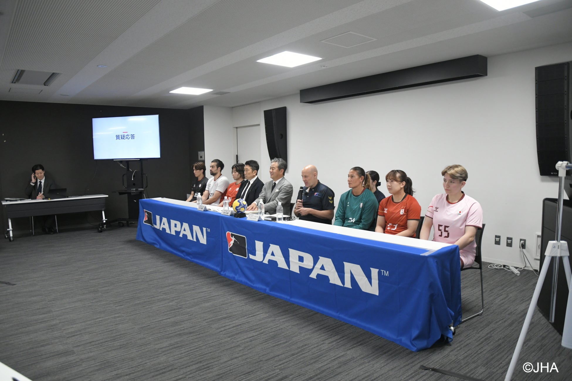【アジア競技大会】ハンドボール男女日本代表が意気込み「地元で金メダルへ」