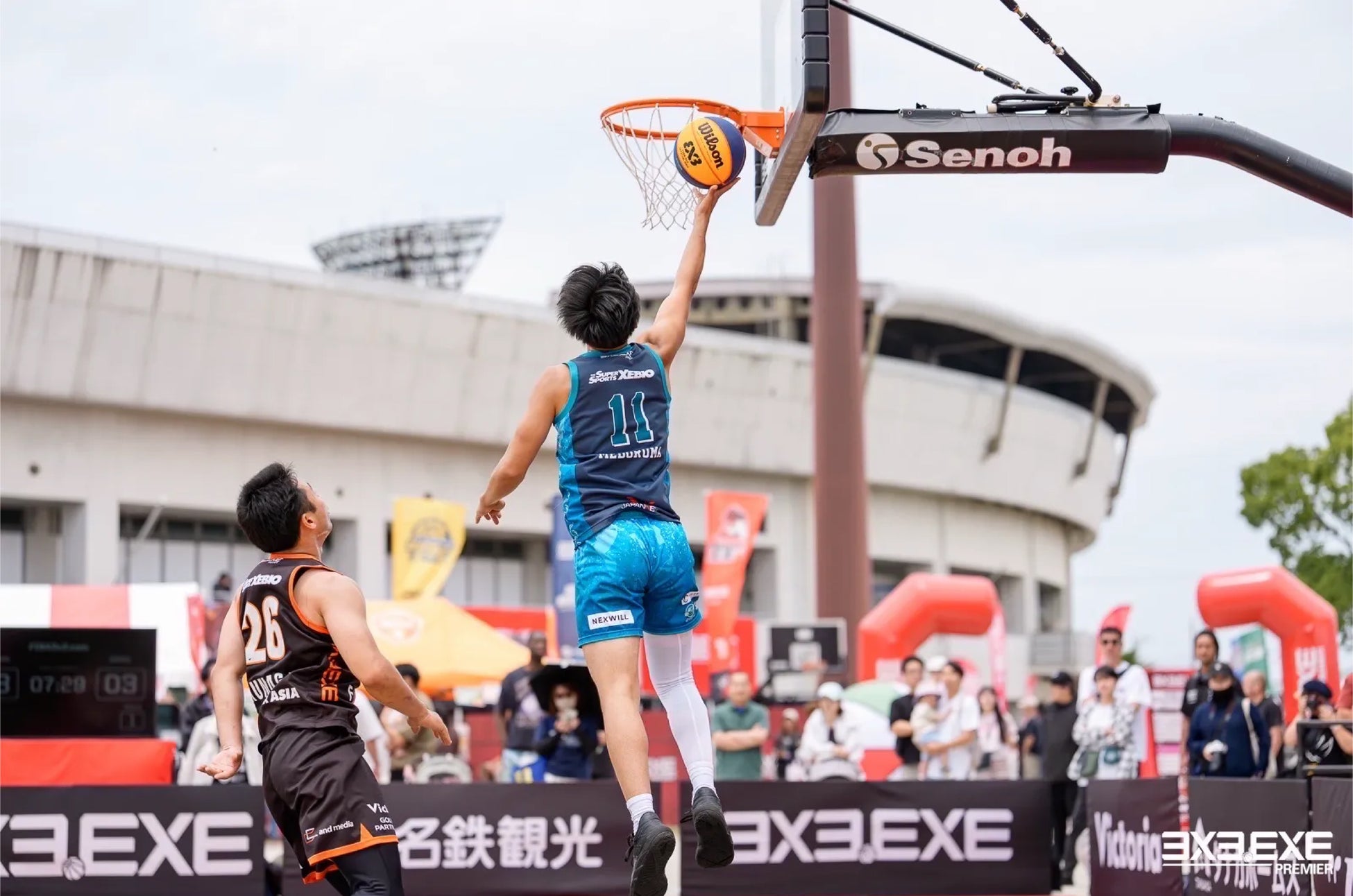 富山市でプロ選手によるバスケットボール体験会を開催