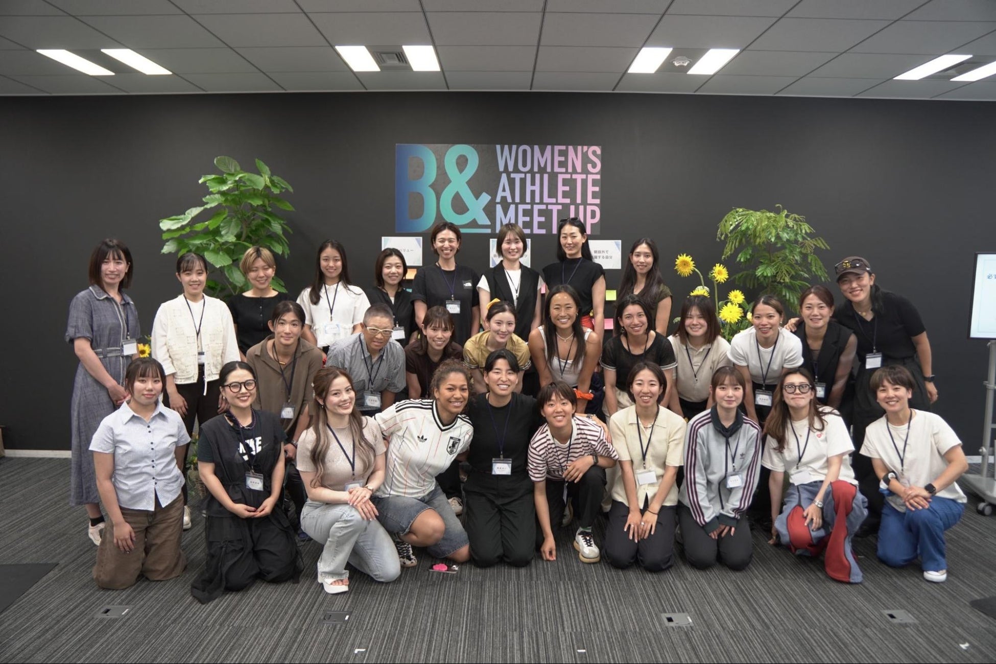 【イベントレポート】女子アスリートが集結！競技を超えた交流会「第3回 B& WOMEN’S ATHLETE MEETUP」を開催