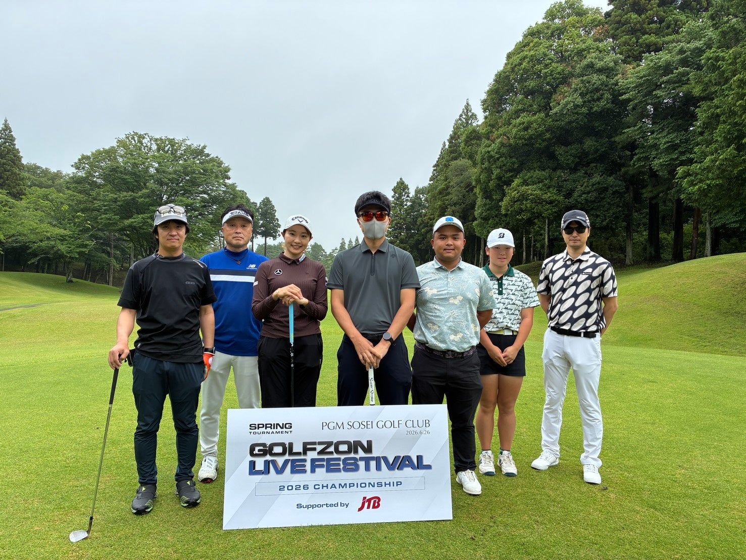 GOLFZONのゴルフシミュレーターが全国規模の競技会場に