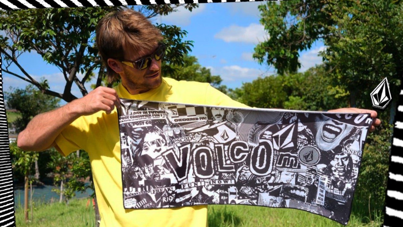VOLCOM / MURASAKI SHONAN OPEN で100枚限定「VOLCOM Cooling Towel」を発売!!