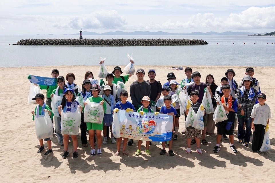 「またみんなで遊びに来よう」シーホース三河 #7 長野誠史が西尾市・宮崎海水浴場でクリーン活動！地域の魅力を再発見する特別な一日に