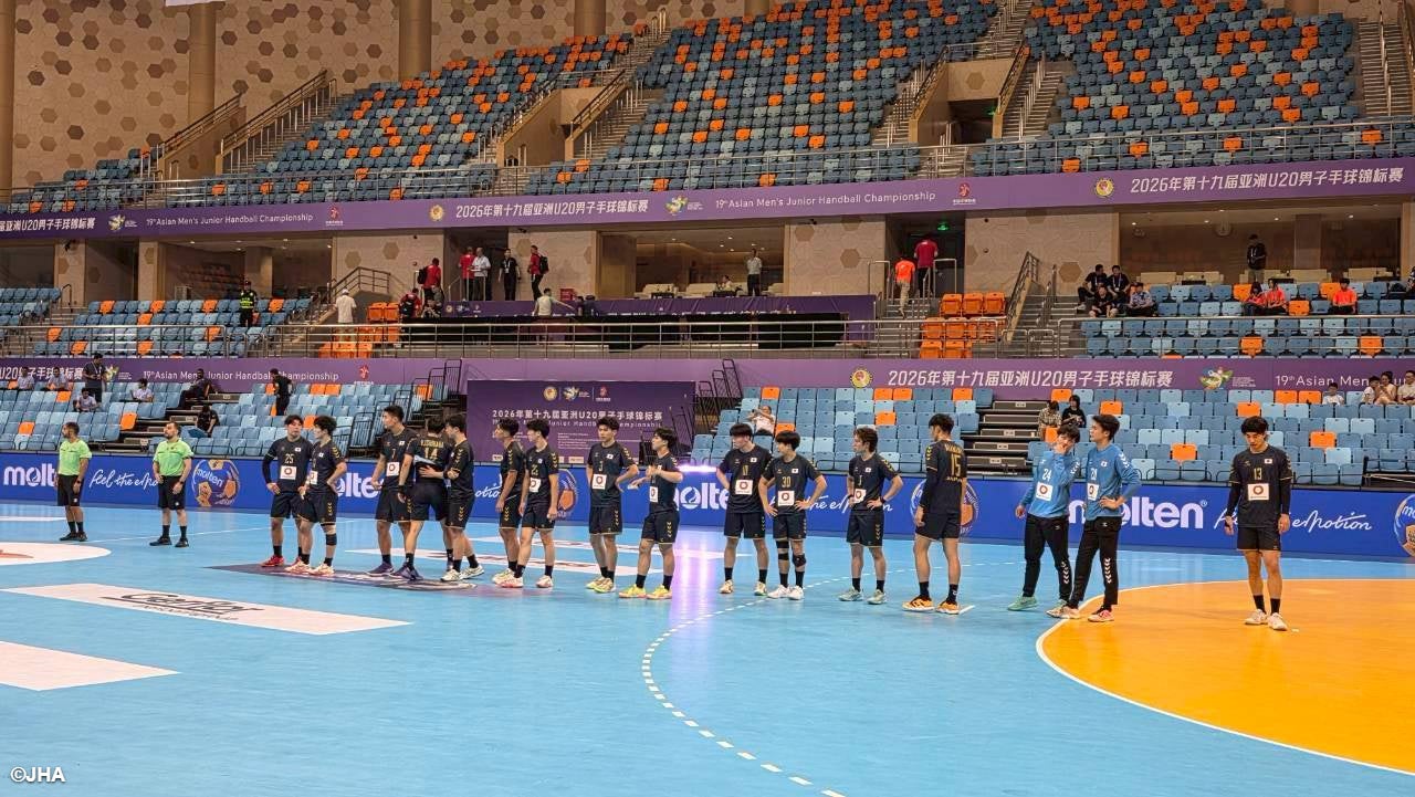 男子ジュニア（U-21）日本代表、カタールに敗れ2敗目　第19回男子ジュニアハンドボールアジア選手権 予選ラウンド第3戦