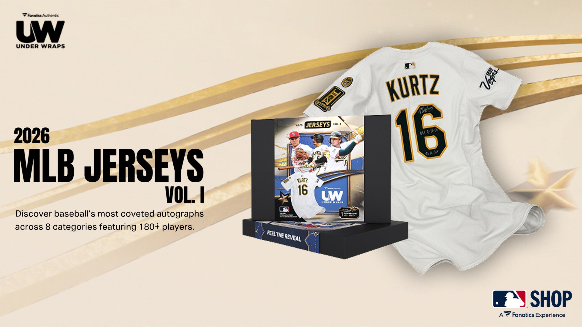 MLB公式直筆サイン入りユニフォームミステリーBOXがMLB SHOPにて7月23日（木）より発売開始！