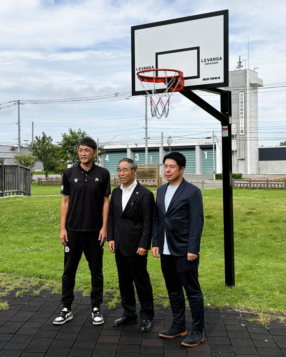 【LEVANGA GREEN GARDEN PROJECT】上士幌町ふれあい公園 バスケットゴール完成セレモニー実施のご報告