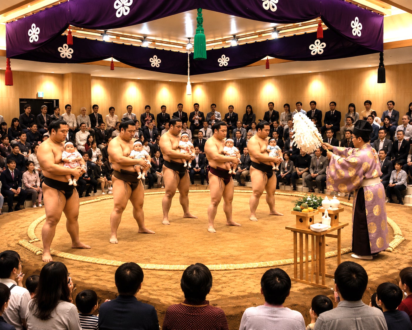 大相撲 中村部屋 福岡合宿 を福岡武道館にて初開催