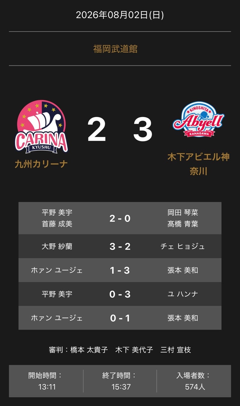 2026-27 PRESEASON MATCH 開催決定!