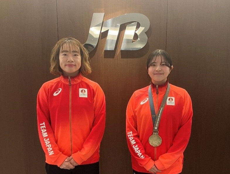 JTB社員がスポーツ功労者・国際競技大会優秀者等表彰を受賞
