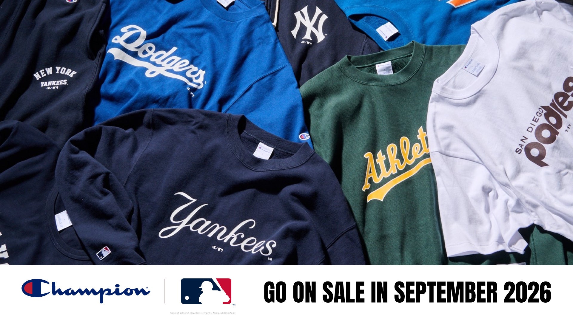 Champion×MLB™コレクション