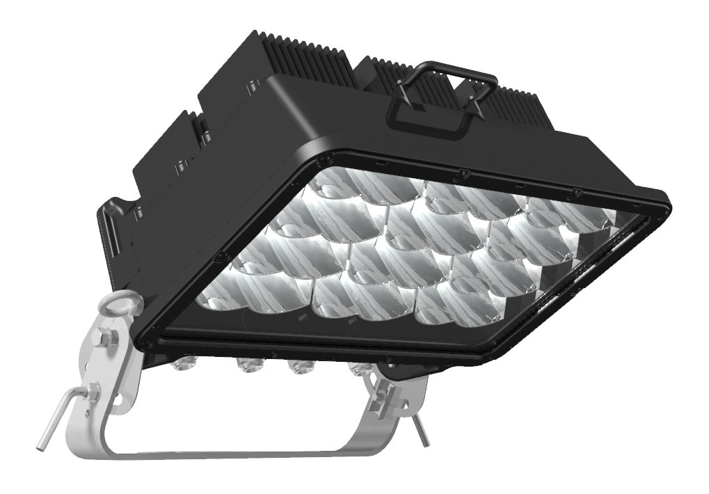 LED投光器「レディオック フラッド アヴァン 光害対策形」さらに高効率化してリニューアル