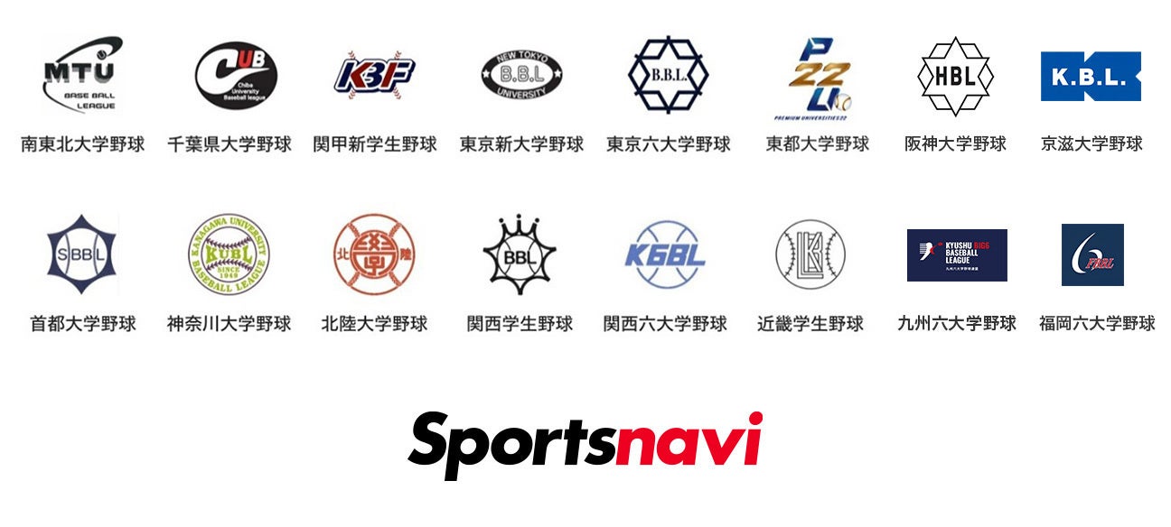 大学野球、秋季リーグ戦を試合速報　今秋は全17リーグで速報