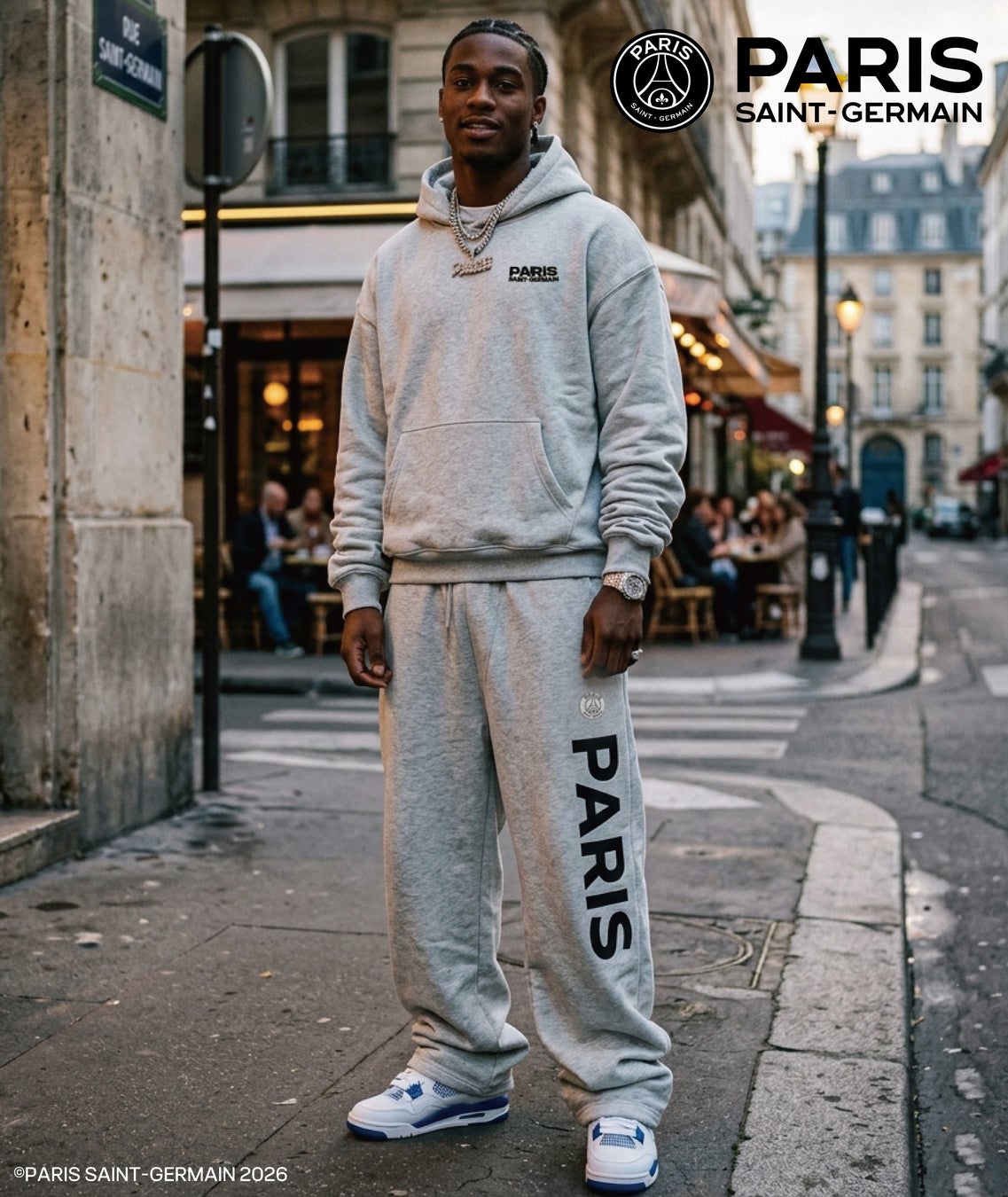 【PARIS SAINT-GERMAIN】パリ・サン＝ジェルマンから待望の新作スウェットコレクションが登場！ストリートに映える洗練されたセットアップを展開