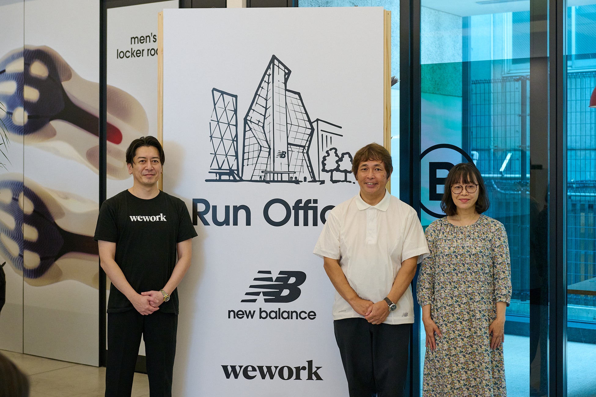 WeWork Japan、WeWork 拠点をフィールドに「次世代の働き方の実証実験」を開始第一弾としてニューバランスとともに「New Balance Run Office」を開催