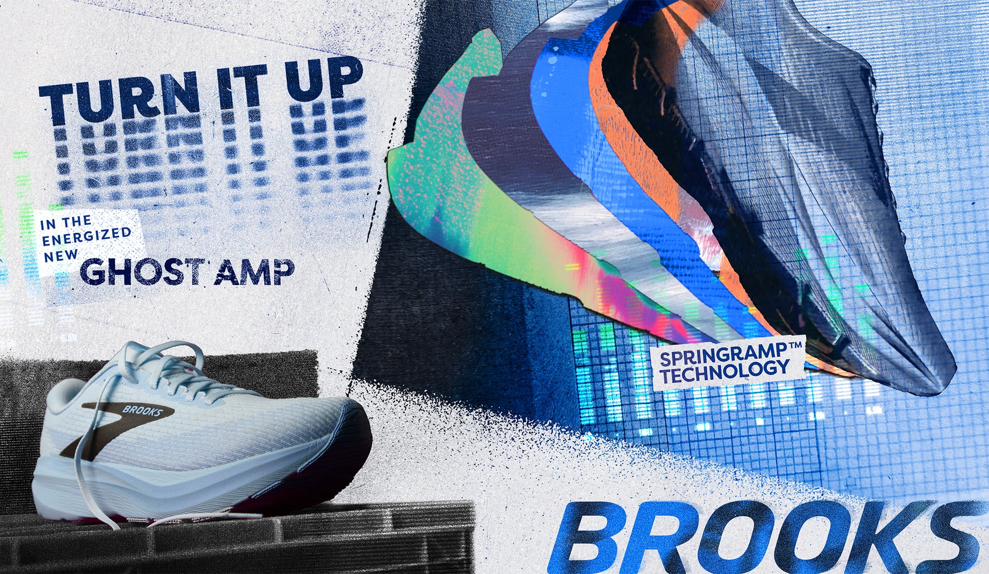 【米国ランニングシューズブランド“BROOKS”】人気レーシングモデルが進化！スピードをもっと身近にする新モデル「GHOST AMP」発表！