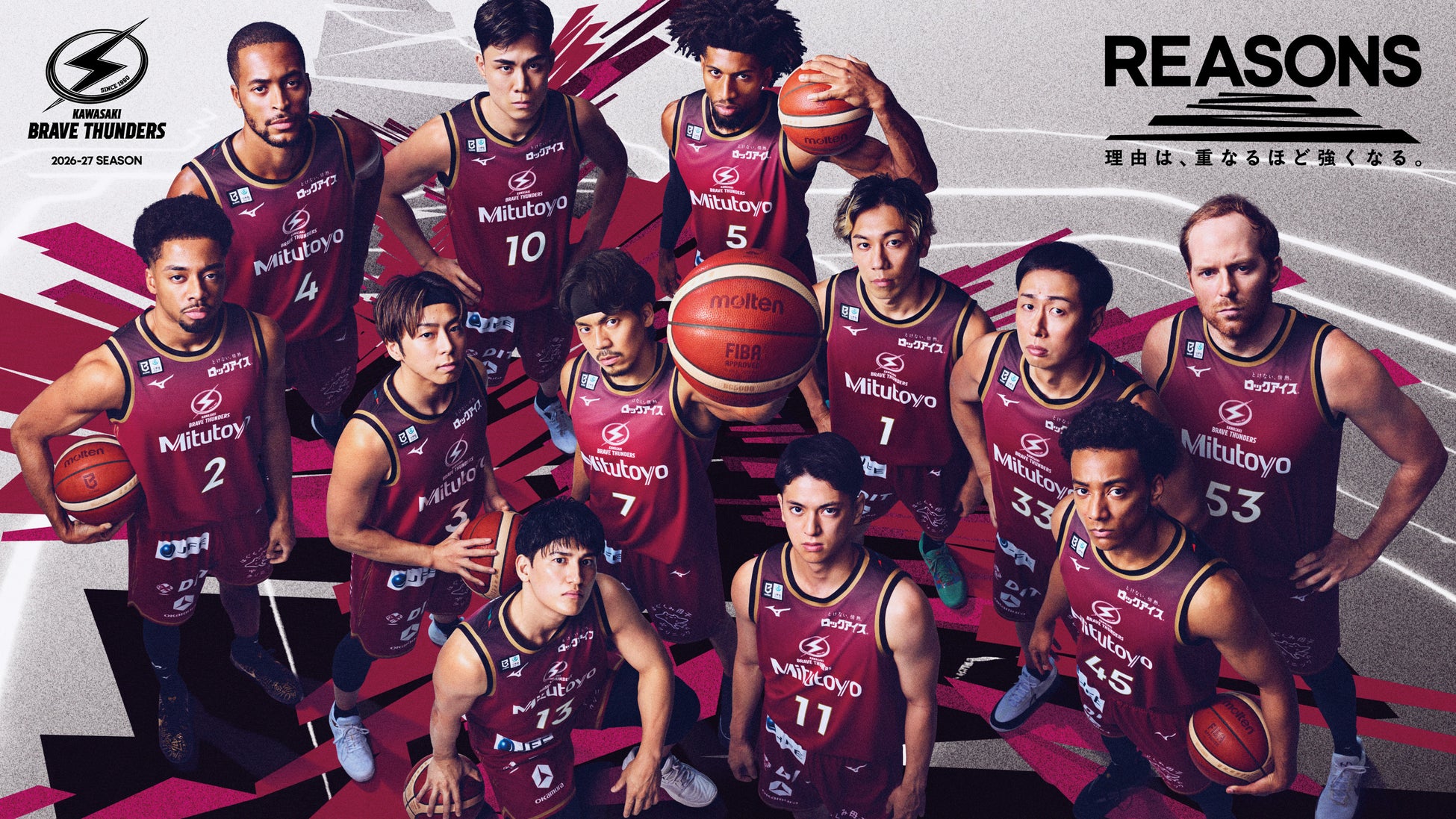 川崎ブレイブサンダース 2026-27シーズン キャプテン決定のお知らせ