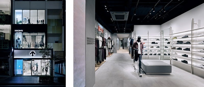 ”本格志向”集う銀座に、『デサント』の上質さと機能美を表現した直営店が誕生「DESCENTE GINZA」が9月17日（木）にオープン