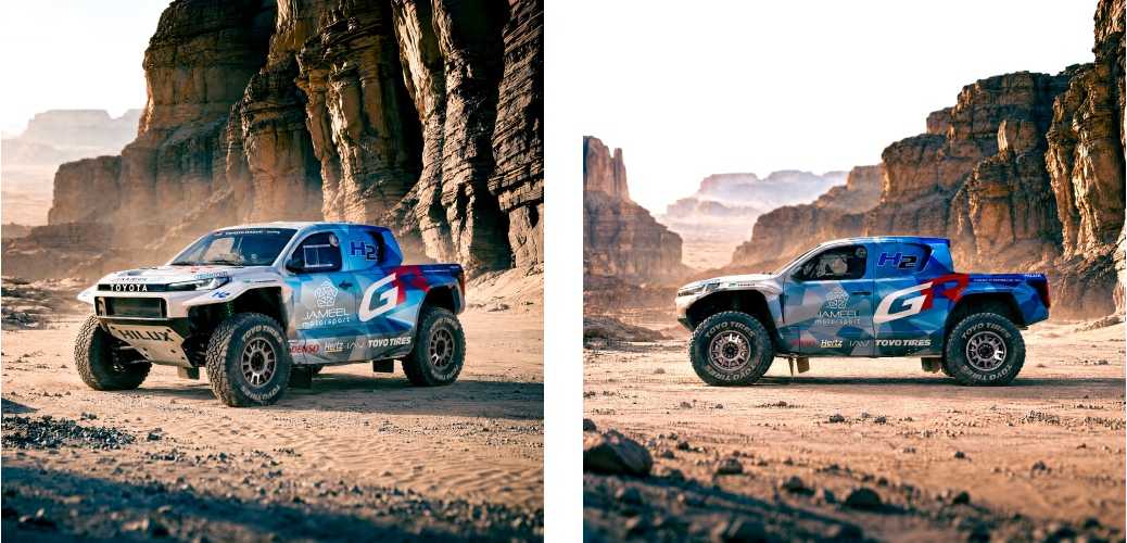 ダカールラリー2027「Dakar Future Mission 1000」参戦の水素燃料電池車両に「OPEN COUNTRY」を供給