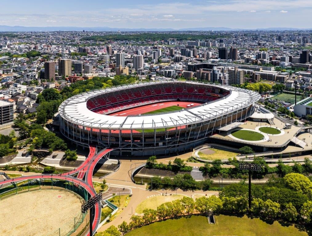 パロマ瑞穂スタジアム（名古屋市瑞穂公園陸上競技場）の膜屋根を担当