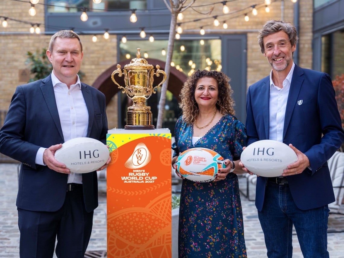 IHGホテルズ＆リゾーツ、男子ラグビーワールドカップ2027の公式ホテルパートナーに決定