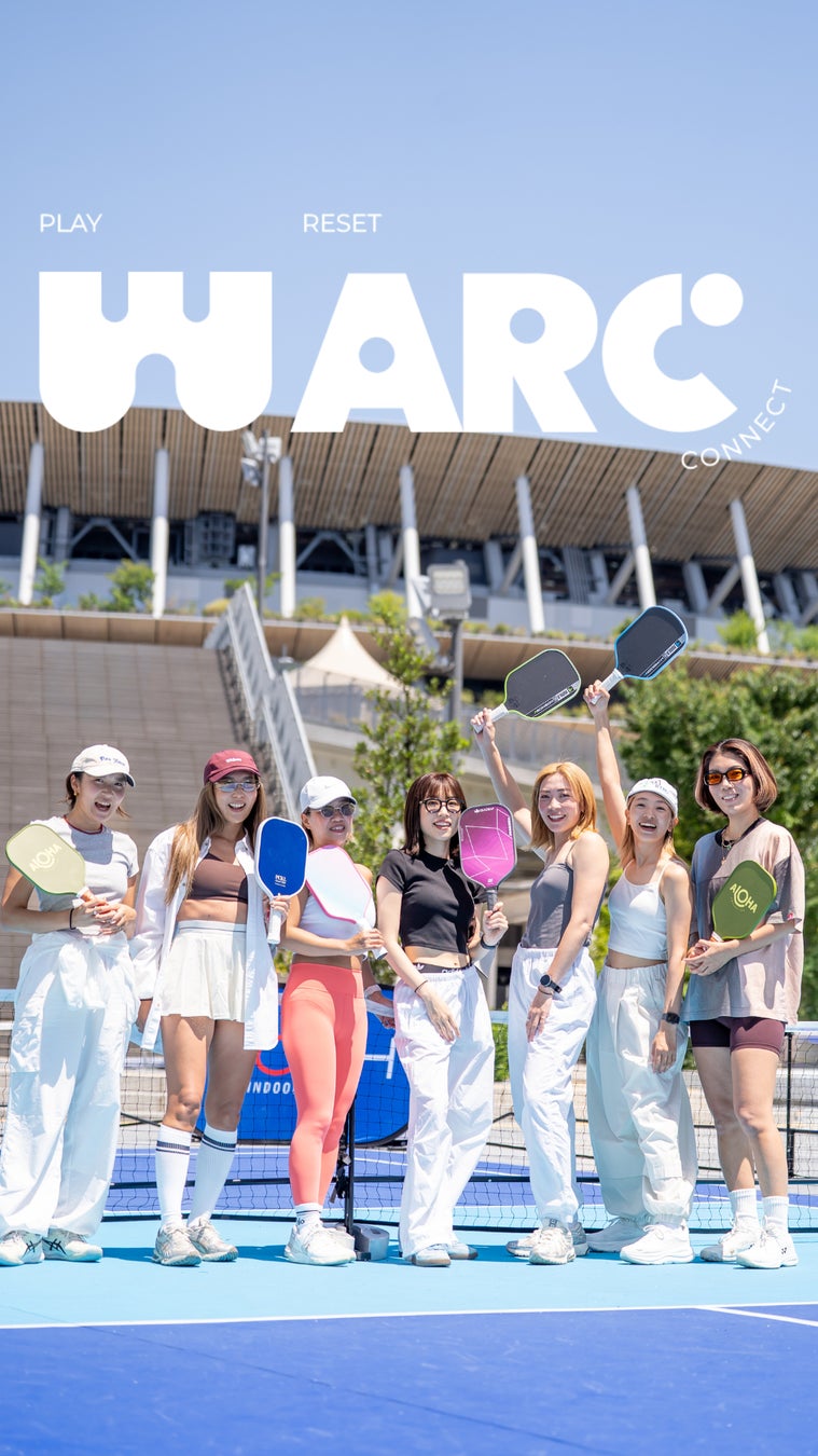 春に続き、秋の明治公園をピックルボールフィールドに。　ノアインドアステージ「W ARC」が「Wellness Park Tokyo AUTUMN 2026」に参画